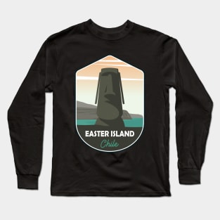 Easter island Long Sleeve T-Shirt